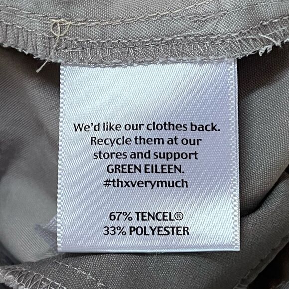 eileen fisher | S4SUP-3 Gray Pockets Dress Pants Slacks M - Picture 6 of 9